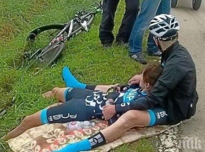 Шок! Ловец простреля колоездачка вместо заек