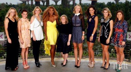 серина уилямс играе симона халеп южени бушар ана иванович груповата фаза шампионата ута