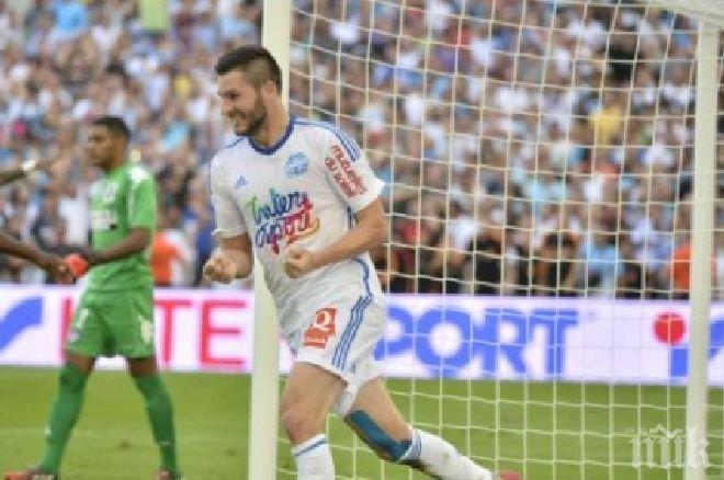 Олимпик Марсилия продължава да гази във Франция, взе осма поредна победа

