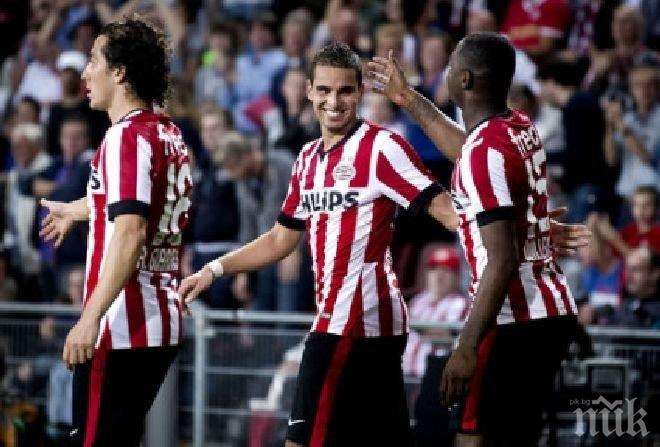 ПСВ Айндховен увеличи преднината си на върха в Холандия

