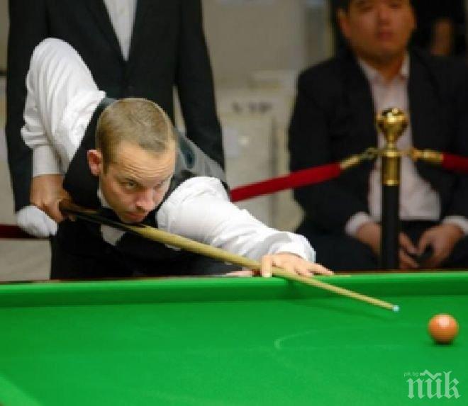 Триумфът на Алистър Картър развълнува до сълзи света на снукъра

