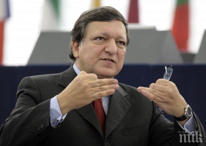 Барозу: Дейвид Камерън прави историческа грешка спрямо ЕС