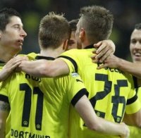 Борусия Дортмунд помете всичко по пътя си в Шампионската лига (Видео)