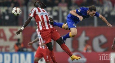 олимпиакос шокира ювентус прати нокдаун