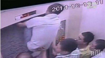 драматичен инцидент асансьор души заседнаха сами спасиха фатален