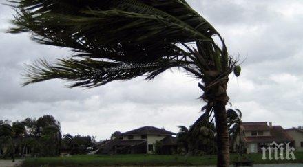 лошото време острова взе първата жертва