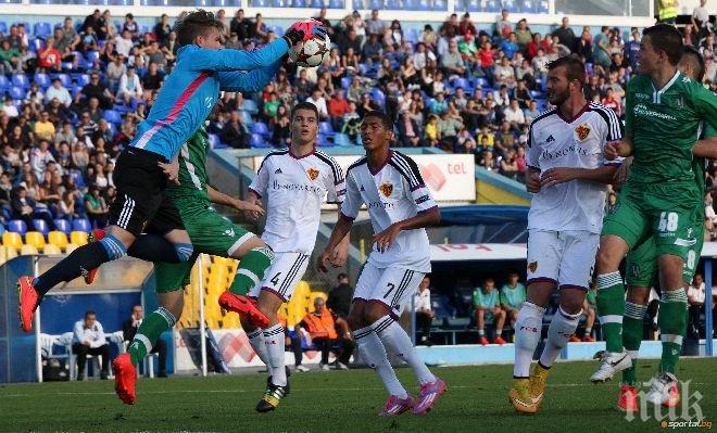 Базел писа петица на Лудогорец при юношите 