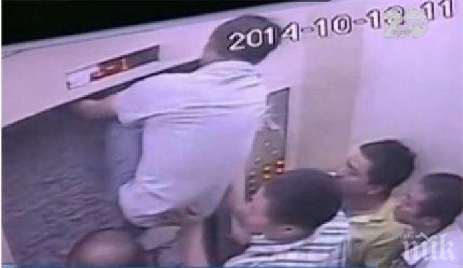 Драматичен инцидент в асансьор! 11 души заседнаха и сами се спасиха от фатален край