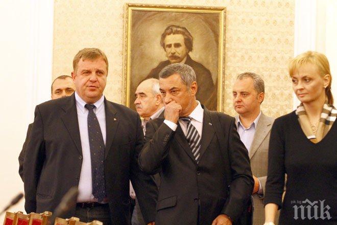 Валери Симеонов: В момента никой не предлага коалиционно споразумение, не се цепим