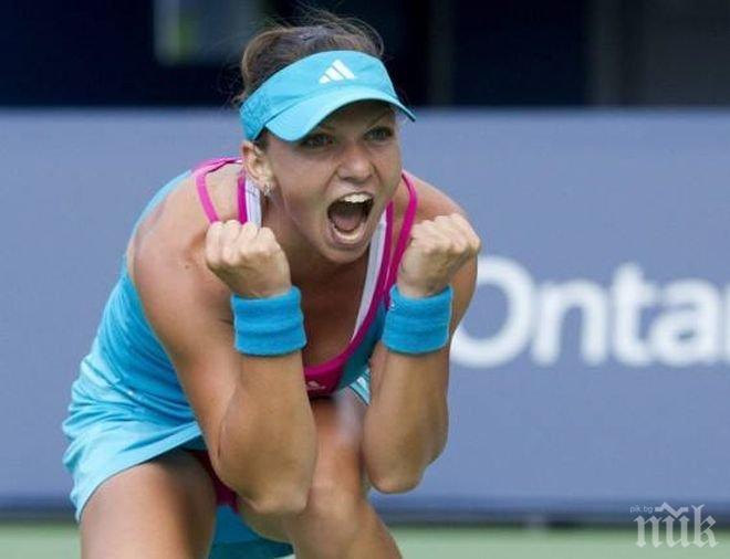 Симона Халеп спечели мача на живота си срещу Серина