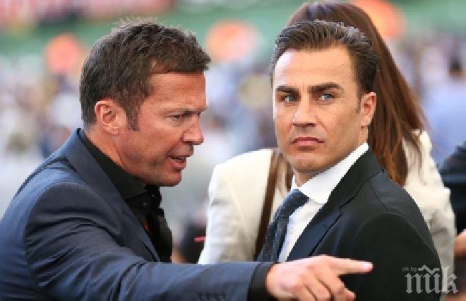 Арестуваха Фабио Канаваро

