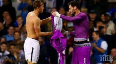 тотнъм громи хари кейн хеттрик нападател нелеп гол вратар