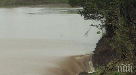 затварят пътен възел хора беда черноморието видео