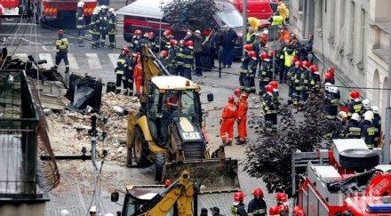 газова експлозия срина сграда полша