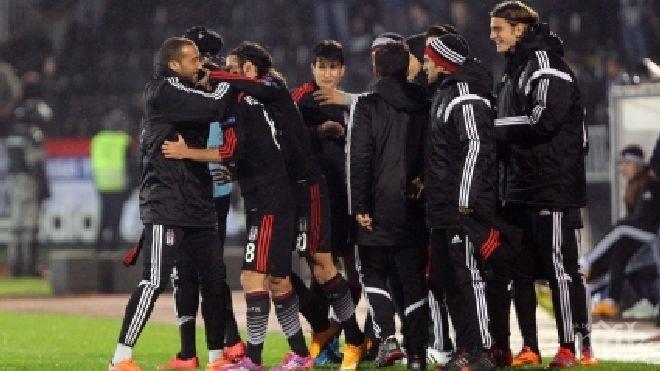 Черните орли ужасиха гробарите в Белград 

