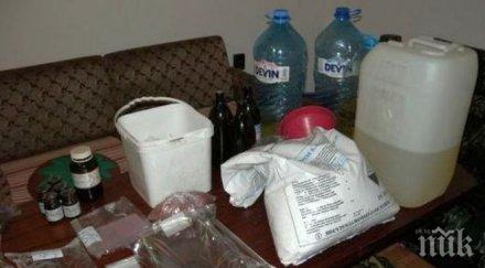 спецчасти разбиха наркодепо къща бургас