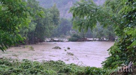 тревога одрин марица тунджа повишиха критично нивата