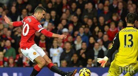 манчестър юнайтед изравни челси последната секунда взе точка олд трафорд