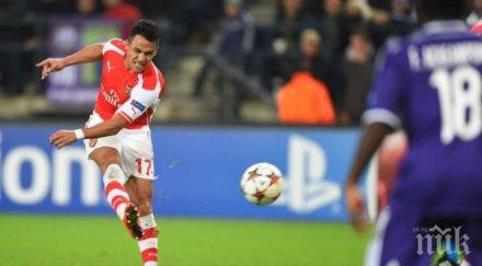 андерлехт допусна първа загуба белгия