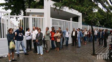 младеж застрелян опашка гласуване бразилия