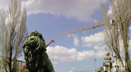 пускат движението кръговото кръстовище лъвов мост