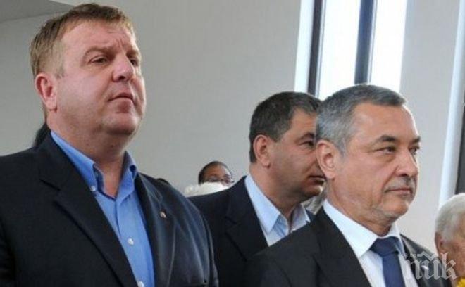 Каракачанов става зам.-председател на парламента, Валери Симеонов ще е шеф на ПГ на Патриотичния фронт