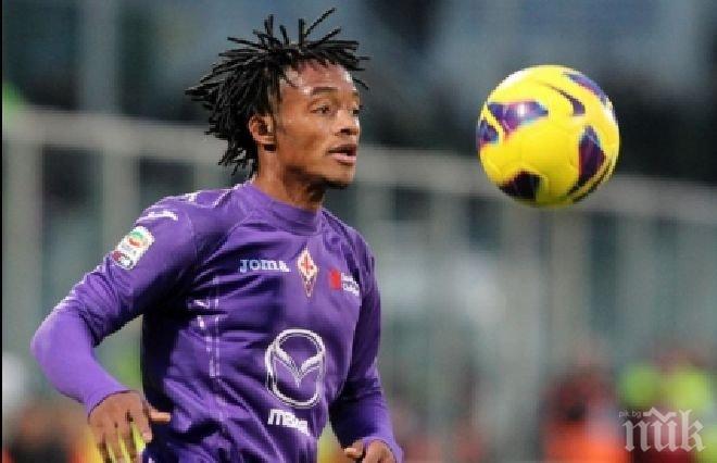 Хуан Куадрадо остава във Фиорентина, преподписва до 2019 година

