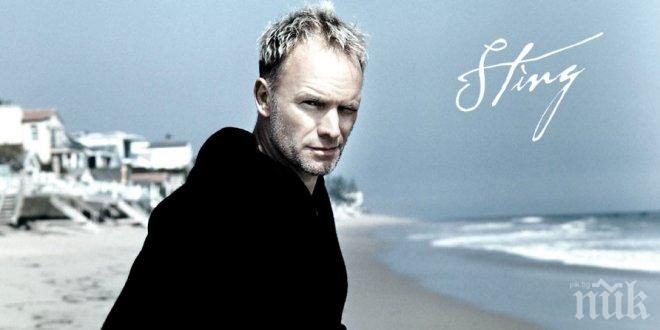 Стинг: За 8 години не съм написал и една песен
