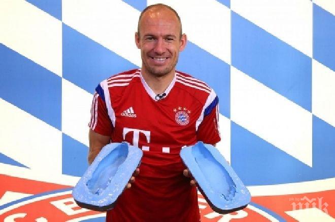 Ариен Робен с място в Алеята на славата

