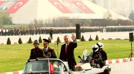 ердоган откри новия президентски дворец