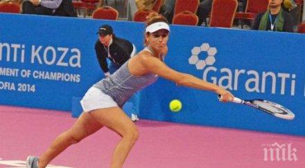 борбена цвети пиронкова загуби старта турнира шампионките