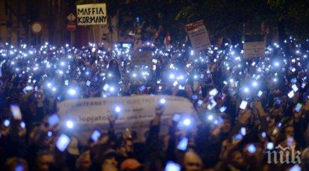 обкръжението орбан настръхна сащ заради протести