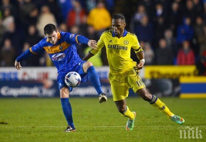 Автогол измъкна Челси срещу четвъртодивизионен тим