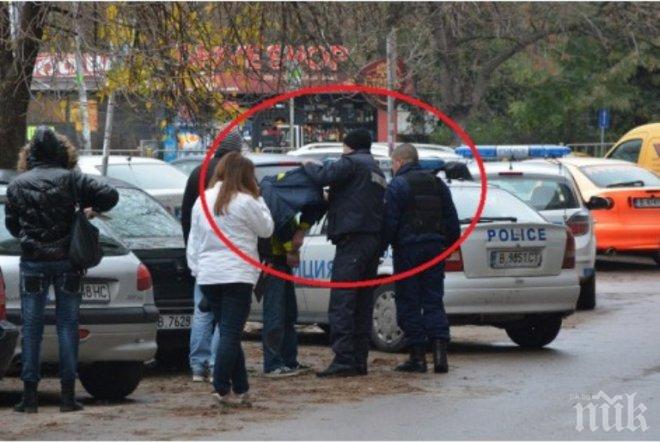 Зрелищен арест на бул. Владислав във Варна (снимки)