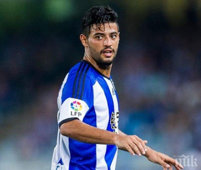 Карлос Вела се завърна в националния отбор на Мексико

