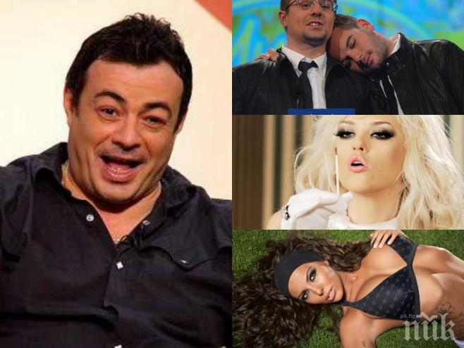 Екшън! Ласкин скочи на Иван и Андрей, Бориса и Николета - били джуджета, проститутки, кривокраки и с целулитен г*з! Вижте как изригна актьорът!