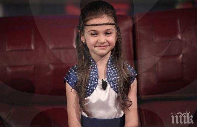 Крисия превзе Стария континент! Принцесата на Слави е първа в интернет класация на детската Евровизия!