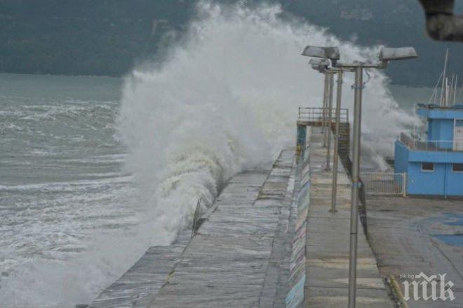 Рискът от наводнение във Варна идва най-вече от морето