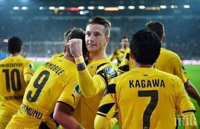 Борусия (Д) живна след лекция и класика в Хамбург