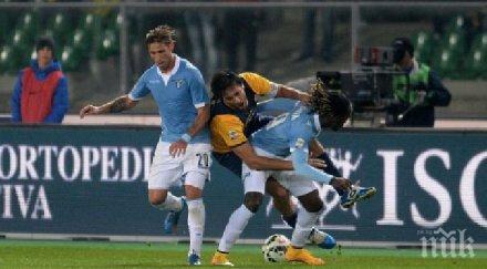 лацио измъкна точка верона