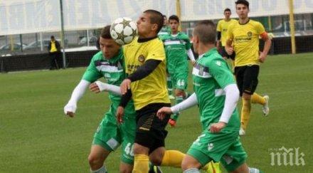 играчи носилки разбита уста ботев лудогорец