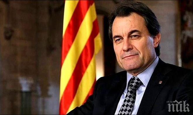 Лидерът на Каталония може да подаде иск в съда срещу Испания за злоупотреба с власт