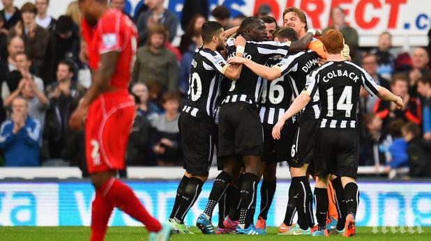 Нюкасъл се справи с апатичен Ливърпул