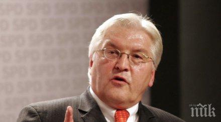 германският външен министър припомни заявка русия единството украйна