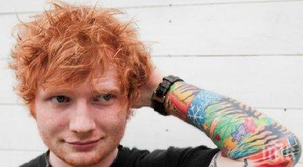 трогателно шийрън ожени фенка болна рак снимка