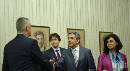 президентът посреща реформаторския блок дпс