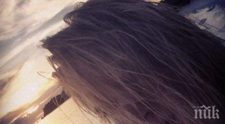 морски залез разрошени коси мария шарапова снимки