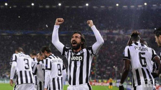 Ювентус оцеля в истински трилър срещу Олимпиакос