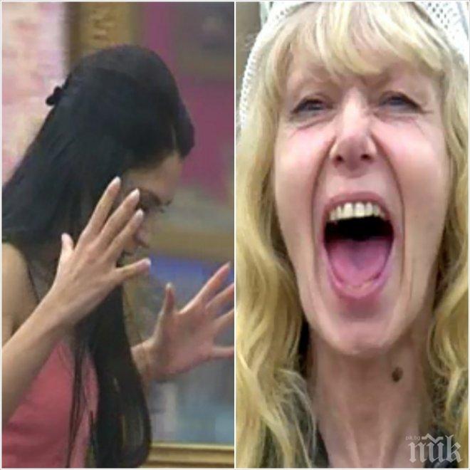 Чудо във ВИП Брадър”! Ели Гигова скочи срещу Людмила: Затвори бездънната яма, която ти служи за уста!