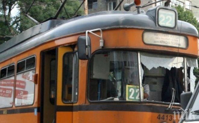 Ремонт по маршрута на трамваи 20 и 22 в София